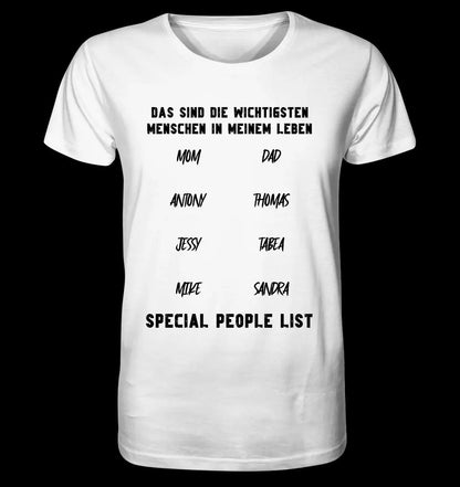 Gestalte den Text • Unisex Premium T-Shirt XS-5XL aus Bio-Baumwolle für Damen & Herren • Exklusivdesign • personalisiert