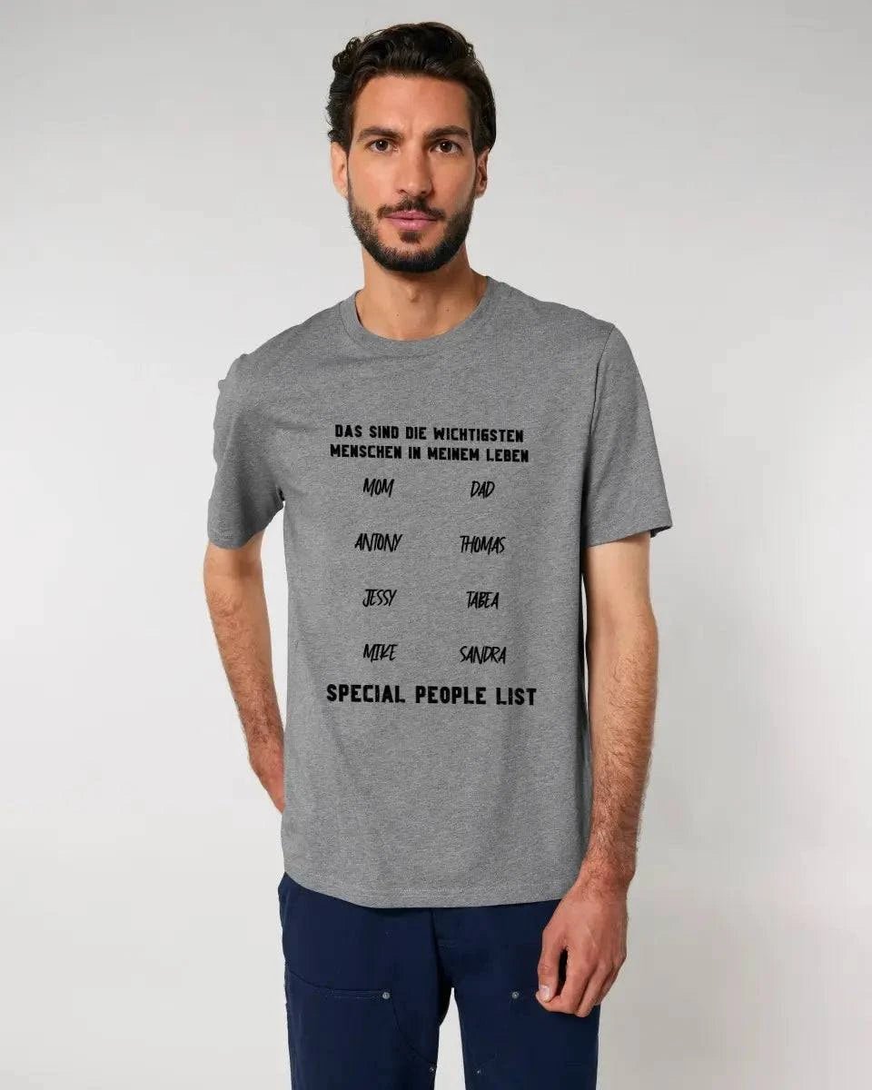 Gestalte den Text personalisierbar - Unisex Premium T-Shirt XS-5XL aus Bio-Baumwolle für Damen & Herren