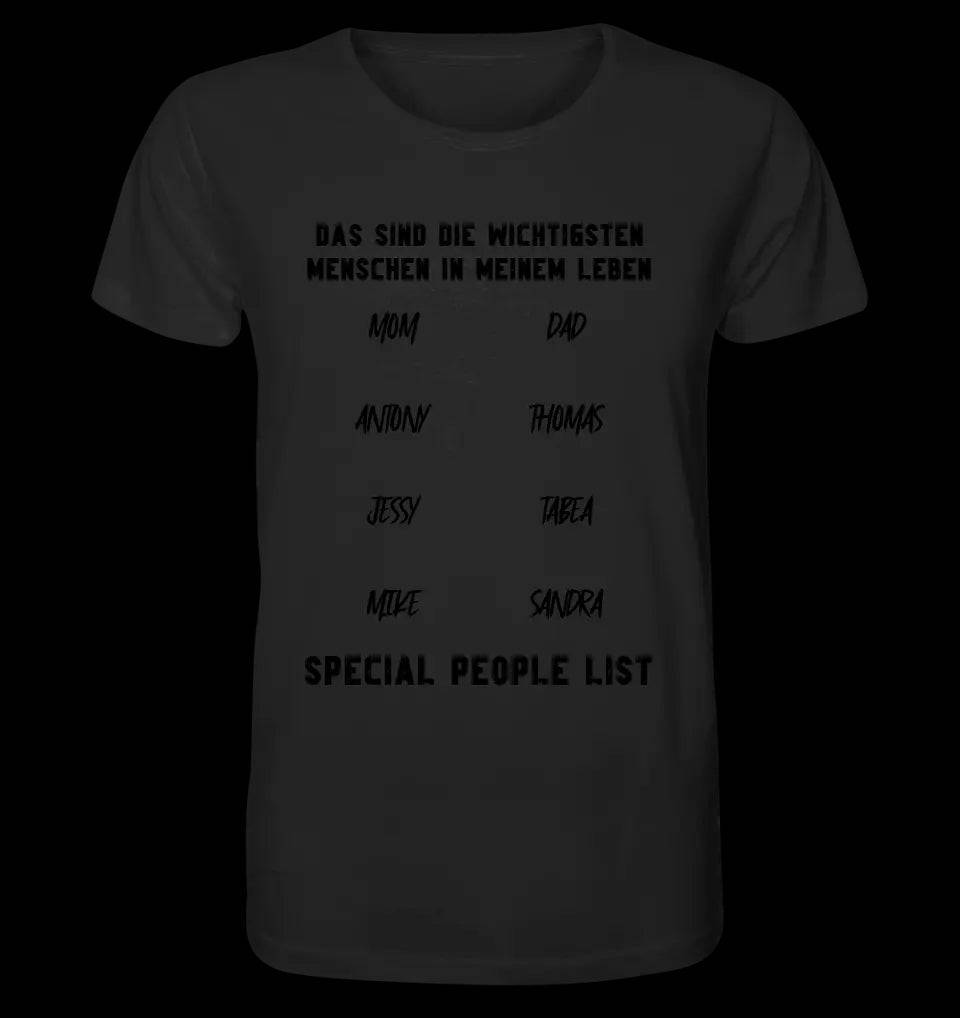 Gestalte den Text personalisierbar - Unisex Premium T-Shirt XS-5XL aus Bio-Baumwolle für Damen & Herren