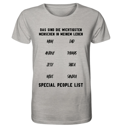 Gestalte den Text personalisierbar - Unisex Premium T-Shirt XS-5XL aus Bio-Baumwolle für Damen & Herren