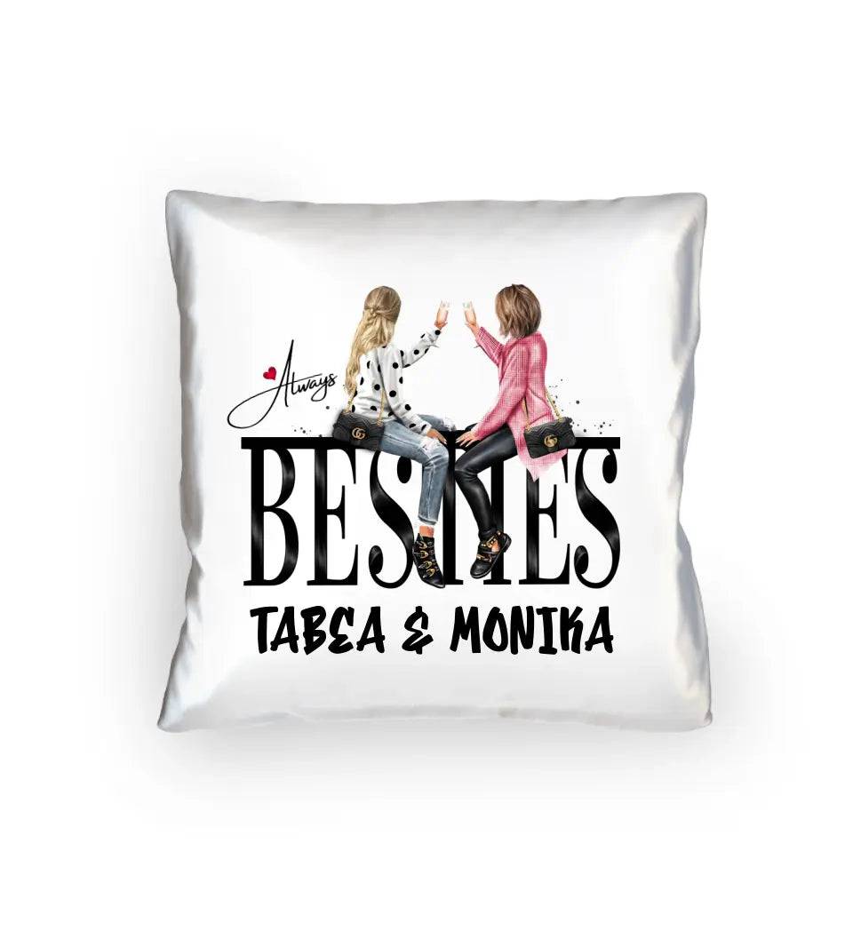 Girls on Text Besties • Kissen 40x40 cm • Exklusivdesign • personalisiert