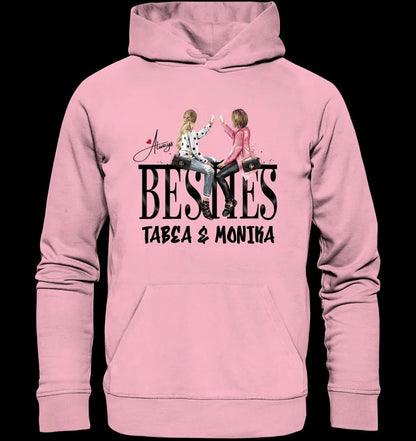 Girls on Text Besties • Unisex Premium Hoodie XS-5XL aus Bio-Baumwolle für Damen & Herren • Exklusivdesign • personalisiert