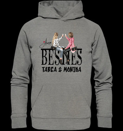 Girls on Text Besties • Unisex Premium Hoodie XS-5XL aus Bio-Baumwolle für Damen & Herren • Exklusivdesign • personalisiert