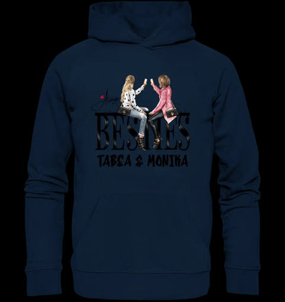 Girls on Text Besties • Unisex Premium Hoodie XS-5XL aus Bio-Baumwolle für Damen & Herren • Exklusivdesign • personalisiert