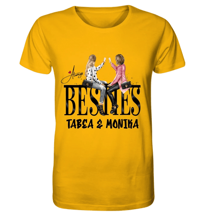 Girls on Text Besties • Unisex Premium T-Shirt XS-5XL aus Bio-Baumwolle für Damen & Herren • Exklusivdesign • personalisiert