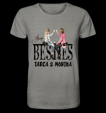 Girls on Text Besties • Unisex Premium T-Shirt XS-5XL aus Bio-Baumwolle für Damen & Herren • Exklusivdesign • personalisiert