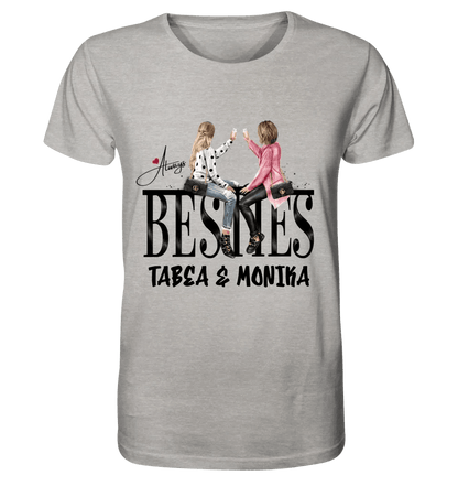 Girls on Text Besties • Unisex Premium T-Shirt XS-5XL aus Bio-Baumwolle für Damen & Herren • Exklusivdesign • personalisiert