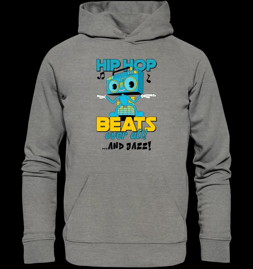 Hip Hop Beats over all • Unisex Premium Hoodie XS-5XL aus Bio-Baumwolle für Damen & Herren • Exklusivdesign • personalisiert