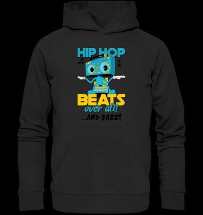 Hip Hop Beats over all • Unisex Premium Hoodie XS-5XL aus Bio-Baumwolle für Damen & Herren • Exklusivdesign • personalisiert