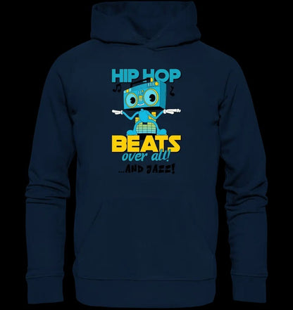 Hip Hop Beats over all • Unisex Premium Hoodie XS-5XL aus Bio-Baumwolle für Damen & Herren • Exklusivdesign • personalisiert