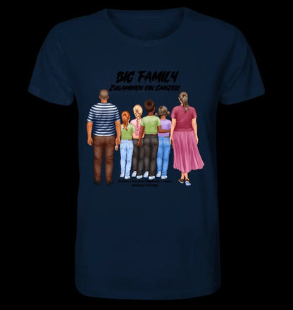 Huge Familien-Designer mit 0-4 Kindern • Unisex Premium T-Shirt XS-5XL aus Bio-Baumwolle für Damen & Herren