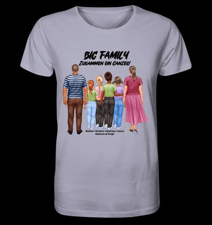 Huge Familien-Designer mit 0-4 Kindern • Unisex Premium T-Shirt XS-5XL aus Bio-Baumwolle für Damen & Herren