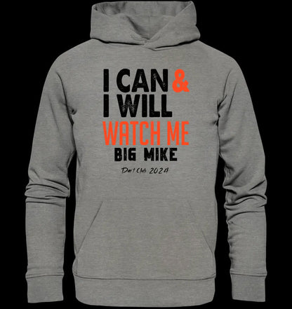 I CAN & I WILL • Unisex Premium Hoodie XS-5XL aus Bio-Baumwolle für Damen & Herren • Exklusivdesign • personalisiert