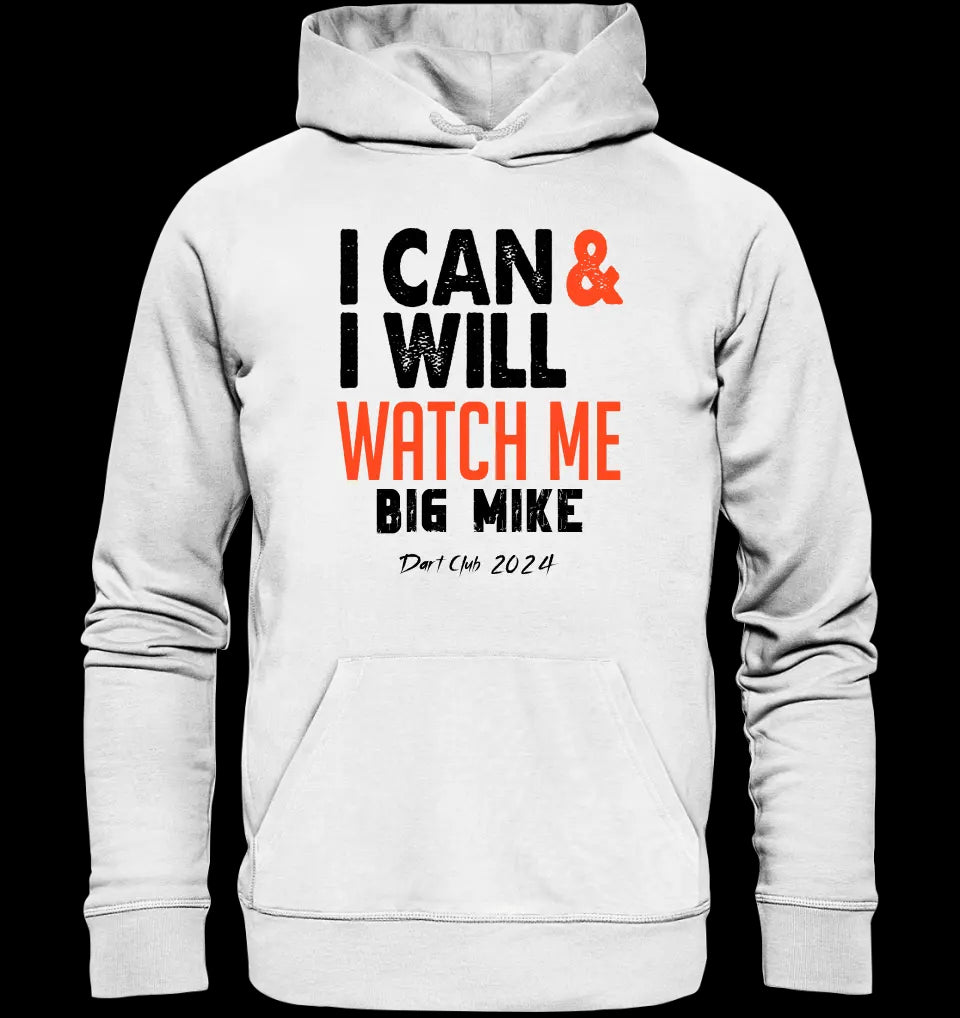 I CAN & I WILL • Unisex Premium Hoodie XS-5XL aus Bio-Baumwolle für Damen & Herren • Exklusivdesign • personalisiert