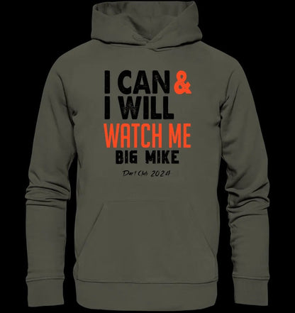 I CAN & I WILL • Unisex Premium Hoodie XS-5XL aus Bio-Baumwolle für Damen & Herren • Exklusivdesign • personalisiert