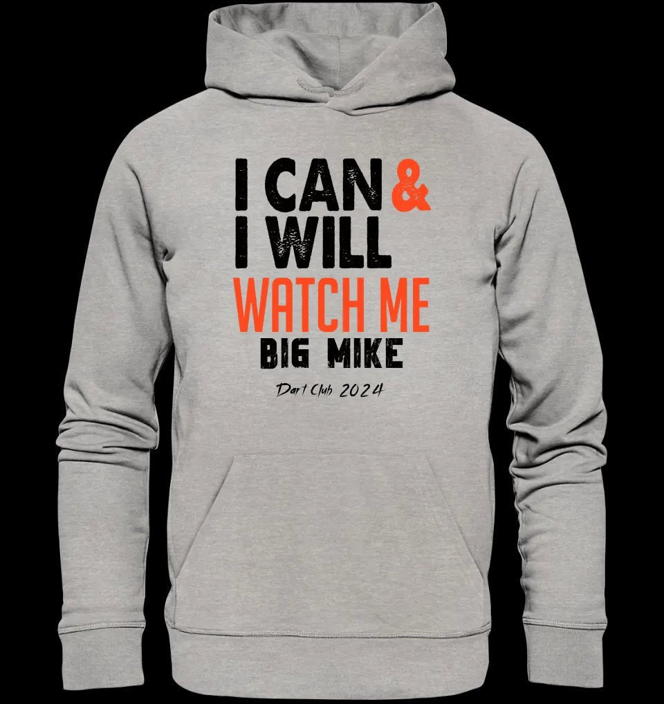 I CAN & I WILL • Unisex Premium Hoodie XS-5XL aus Bio-Baumwolle für Damen & Herren • Exklusivdesign • personalisiert