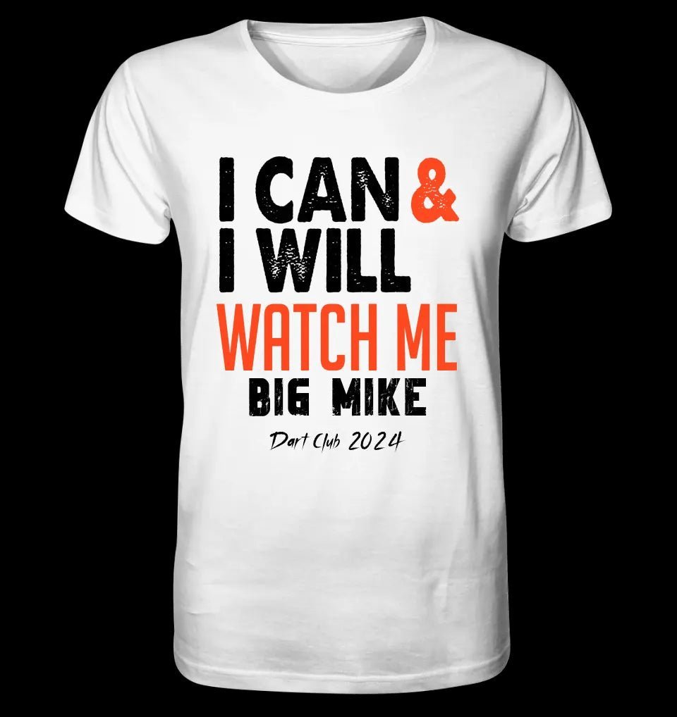 I CAN & I WILL • Unisex Premium T-Shirt XS-5XL aus Bio-Baumwolle für Damen & Herren • Exklusivdesign • personalisiert