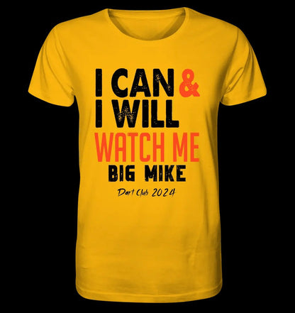 I CAN & I WILL • Unisex Premium T-Shirt XS-5XL aus Bio-Baumwolle für Damen & Herren • Exklusivdesign • personalisiert