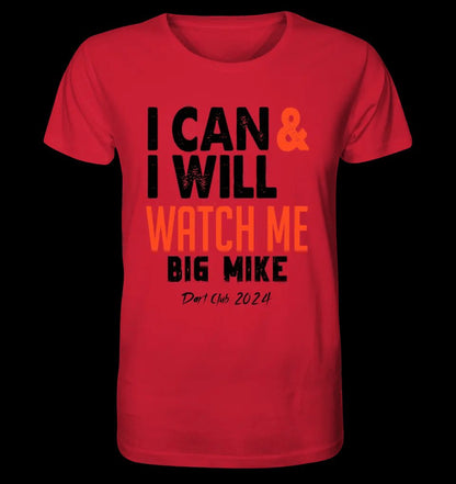 I CAN & I WILL • Unisex Premium T-Shirt XS-5XL aus Bio-Baumwolle für Damen & Herren • Exklusivdesign • personalisiert