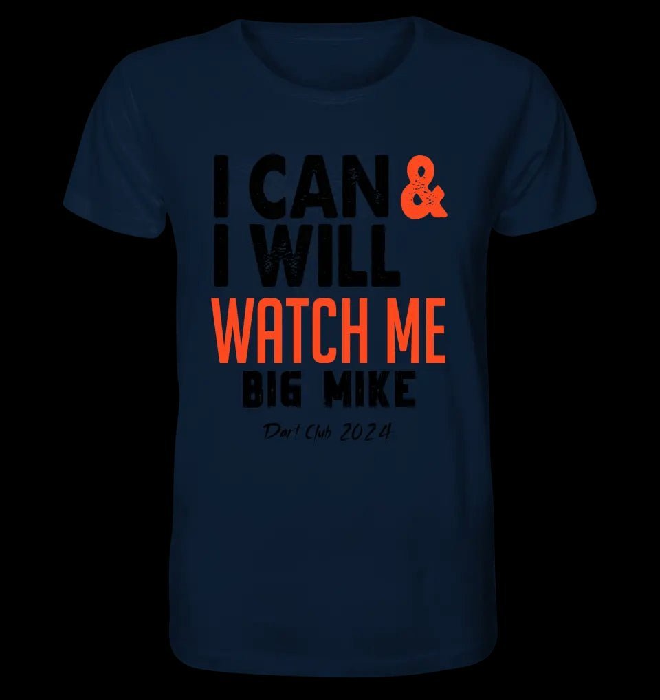 I CAN & I WILL • Unisex Premium T-Shirt XS-5XL aus Bio-Baumwolle für Damen & Herren • Exklusivdesign • personalisiert