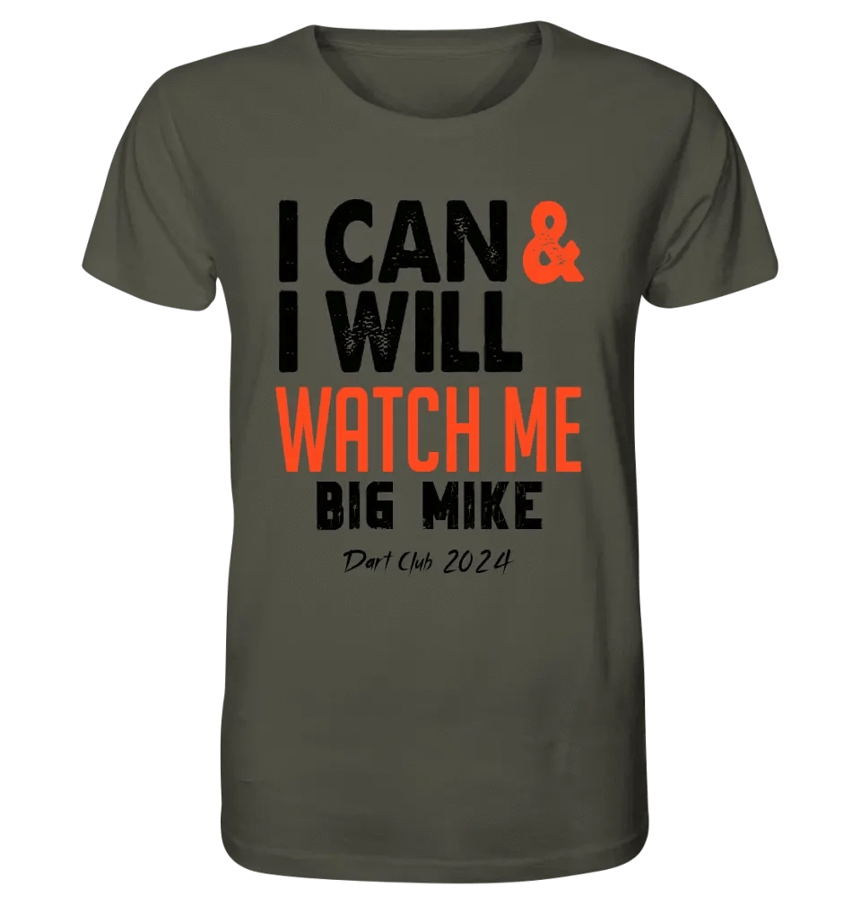 I CAN & I WILL • Unisex Premium T-Shirt XS-5XL aus Bio-Baumwolle für Damen & Herren • Exklusivdesign • personalisiert