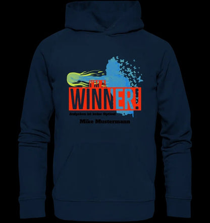 I´M A WINNER • Unisex Premium Hoodie XS-5XL aus Bio-Baumwolle für Damen & Herren • Exklusivdesign • personalisiert