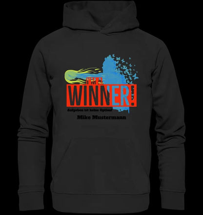 I´M A WINNER • Unisex Premium Hoodie XS-5XL aus Bio-Baumwolle für Damen & Herren • Exklusivdesign • personalisiert