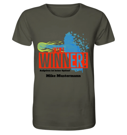 I´M A WINNER • Unisex Premium T-Shirt XS-5XL aus Bio-Baumwolle für Damen & Herren • Exklusivdesign • personalisiert