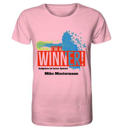 I´M A WINNER • Unisex Premium T-Shirt XS-5XL aus Bio-Baumwolle für Damen & Herren • Exklusivdesign • personalisiert