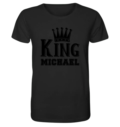 KING + WUNSCHNAME • Unisex Premium T-Shirt XS-5XL aus Bio-Baumwolle für Damen & Herren • Exklusivdesign • personalisiert