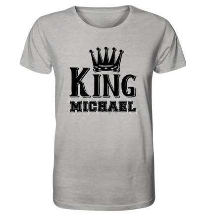 KING + WUNSCHNAME • Unisex Premium T-Shirt XS-5XL aus Bio-Baumwolle für Damen & Herren • Exklusivdesign • personalisiert