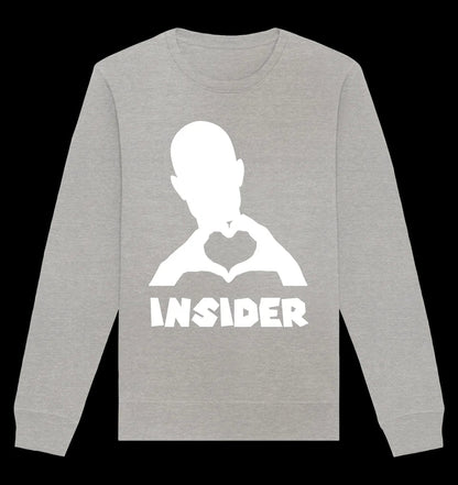 Keine Frage, ich liebe Dich auch! • Insider White • Unisex Sweatshirt Bio-Baumwolle in 4 Farben XS-3XL • personalisiert