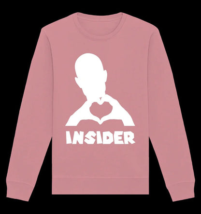 Keine Frage, ich liebe Dich auch! • Insider White • Unisex Sweatshirt Bio-Baumwolle in 4 Farben XS-3XL • personalisiert