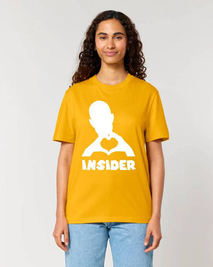 Keine Frage, ich liebe Dich auch! • Insider White • personalisierter Text • Unisex Premium T-Shirt XS-5XL aus Bio-Baumwolle für Damen & Herren • Exklusivdesign • personalisiert