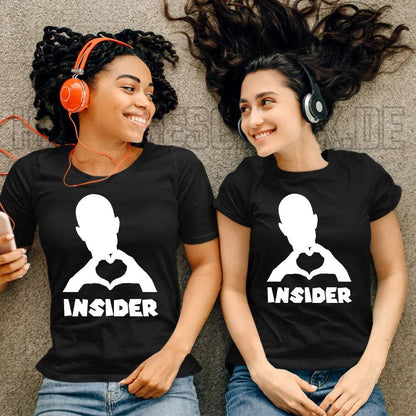 Keine Frage, ich liebe Dich auch! • Insider White • personalisierter Text • Ladies Premium T-Shirt XS-2XL aus Bio-Baumwolle für Damen • Exklusivdesign • personalisiert • Motivauswahl • personalisierbar copy