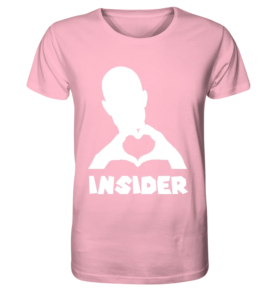 Keine Frage, ich liebe Dich auch! • Insider White • personalisierter Text • Unisex Premium T-Shirt XS-5XL aus Bio-Baumwolle für Damen & Herren • Exklusivdesign • personalisiert