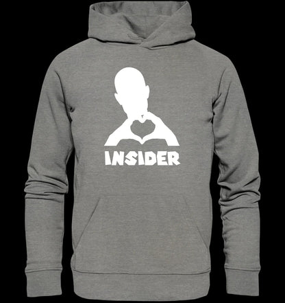 Keine Frage, ich liebe Dich auch! • Insider White • personalisierter Text • Unisex Premium Hoodie XS-5XL aus Bio-Baumwolle für Damen & Herren • Exklusivdesign • personalisiert