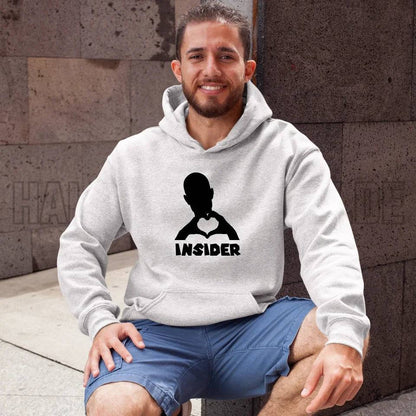 Keine Frage, ich liebe Dich auch! • Insider • personalisierter Text • Unisex Premium Hoodie XS-5XL aus Bio-Baumwolle für Damen & Herren • Exklusivdesign • personalisiert