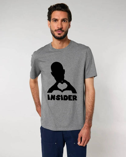 Keine Frage, ich liebe Dich auch! • Insider • personalisierter Text • Unisex Premium T-Shirt XS-5XL aus Bio-Baumwolle für Damen & Herren • Exklusivdesign • personalisiert