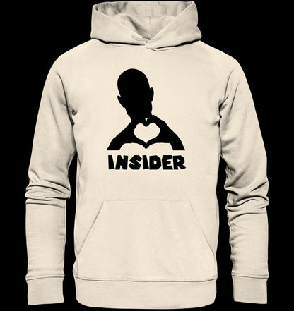 Keine Frage, ich liebe Dich auch! • Insider • personalisierter Text • Unisex Premium Hoodie XS-5XL aus Bio-Baumwolle für Damen & Herren • Exklusivdesign • personalisiert