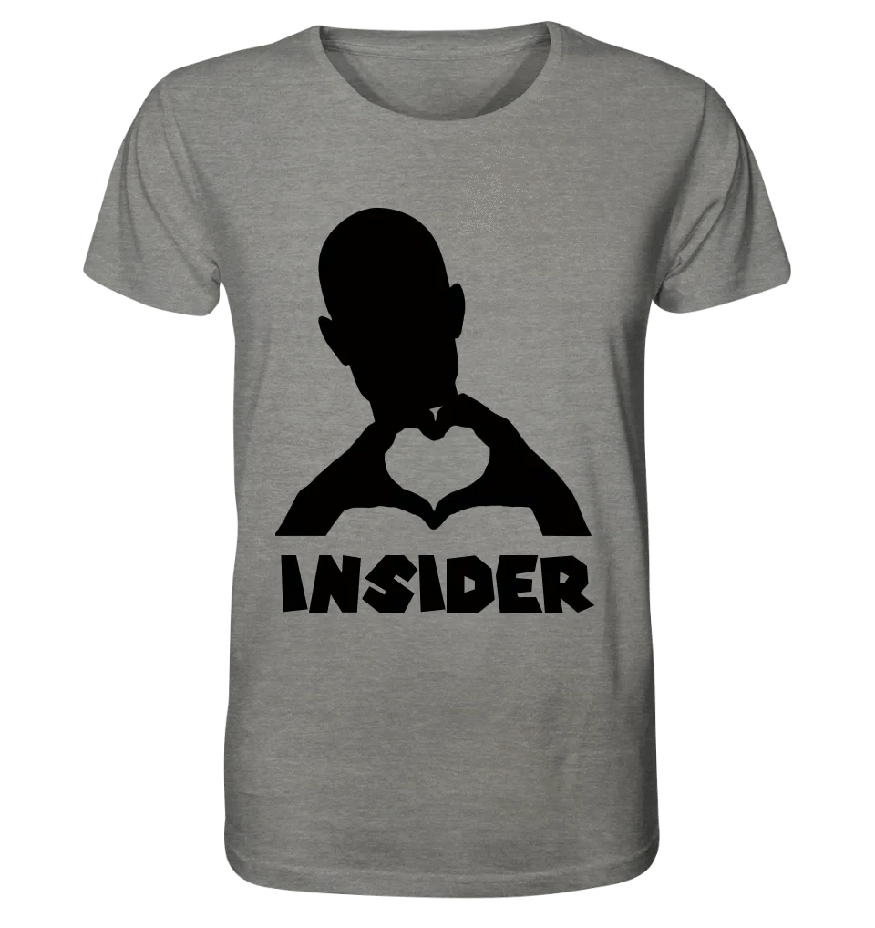 Keine Frage, ich liebe Dich auch! • Insider • personalisierter Text • Unisex Premium T-Shirt XS-5XL aus Bio-Baumwolle für Damen & Herren • Exklusivdesign • personalisiert