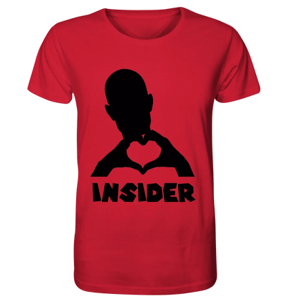 Keine Frage, ich liebe Dich auch! • Insider • personalisierter Text • Unisex Premium T-Shirt XS-5XL aus Bio-Baumwolle für Damen & Herren • Exklusivdesign • personalisiert