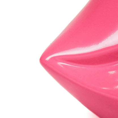 LIPS VASE: Topf - Lippe - Keramik - Neonrosa - 21x19x11cm • außergewöhnliche Dekoartikel