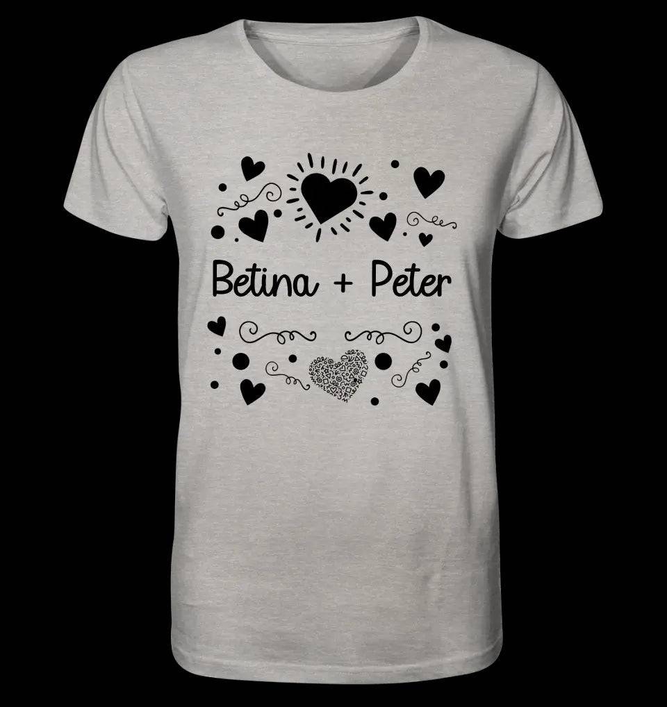 LOVE DESIGN 1 • Unisex Premium T-Shirt XS-5XL aus Bio-Baumwolle für Damen & Herren