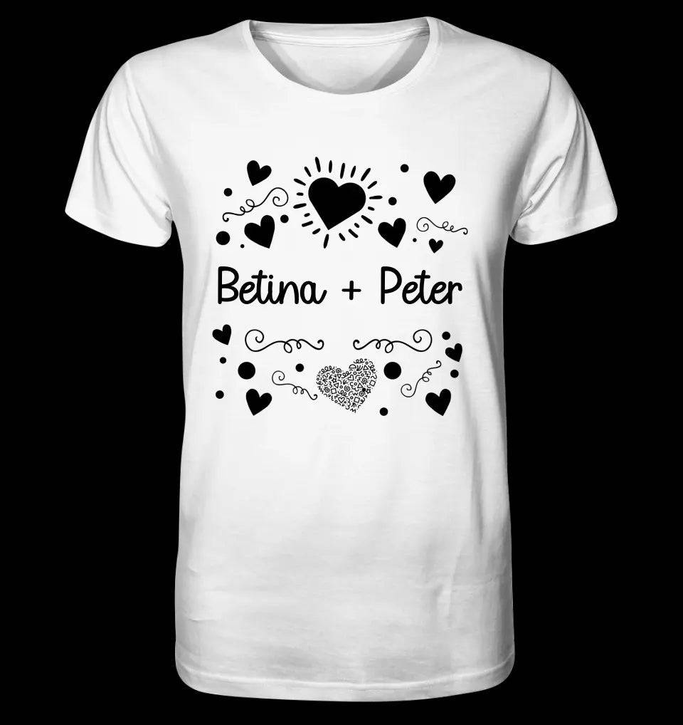 LOVE DESIGN 1 • Unisex Premium T-Shirt XS-5XL aus Bio-Baumwolle für Damen & Herren