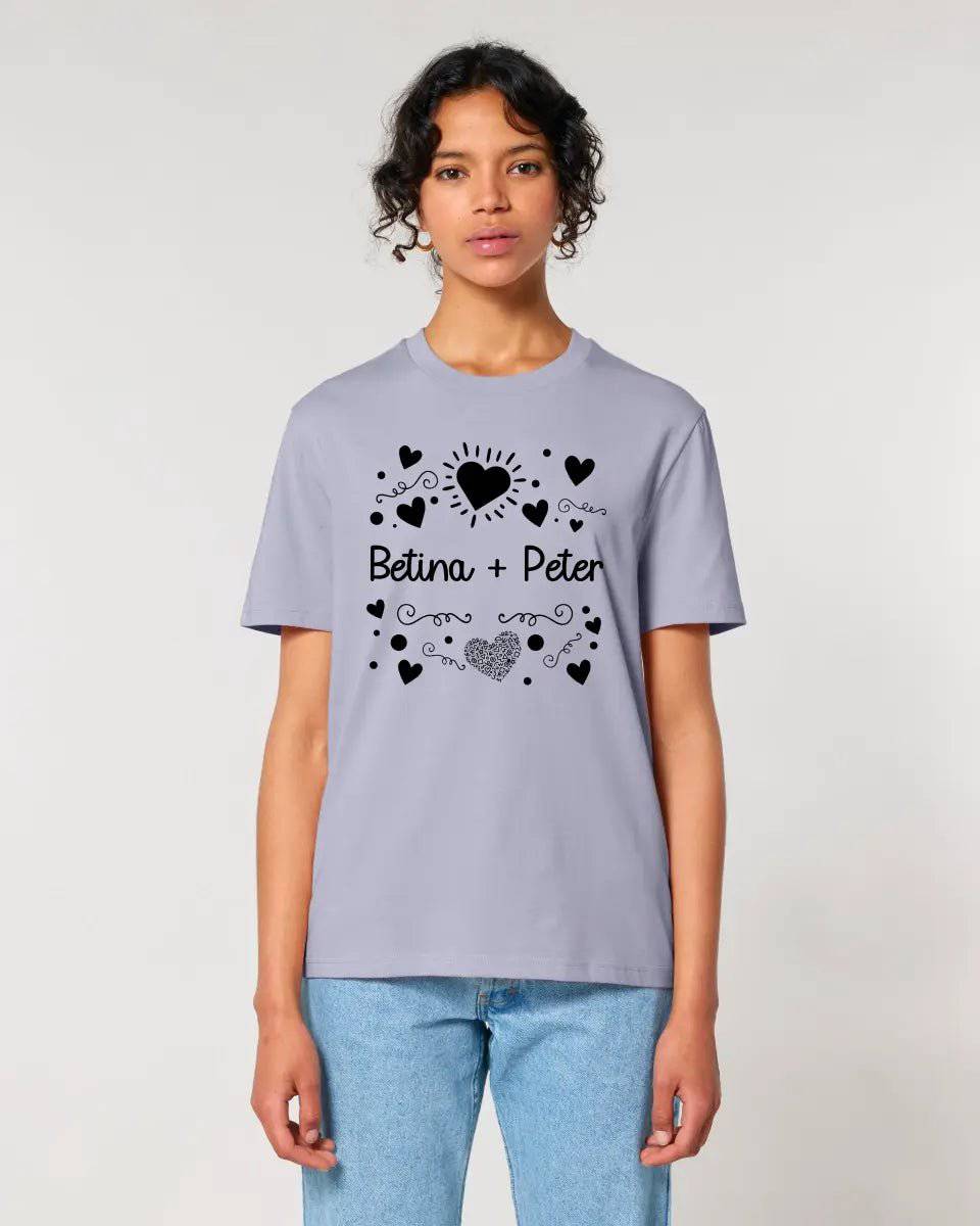 LOVE DESIGN 1 • Unisex Premium T-Shirt XS-5XL aus Bio-Baumwolle für Damen & Herren