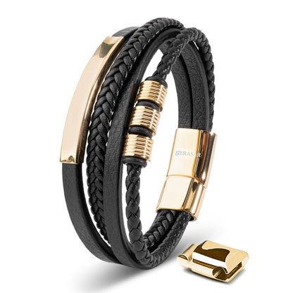 Lederarmband "Brave"