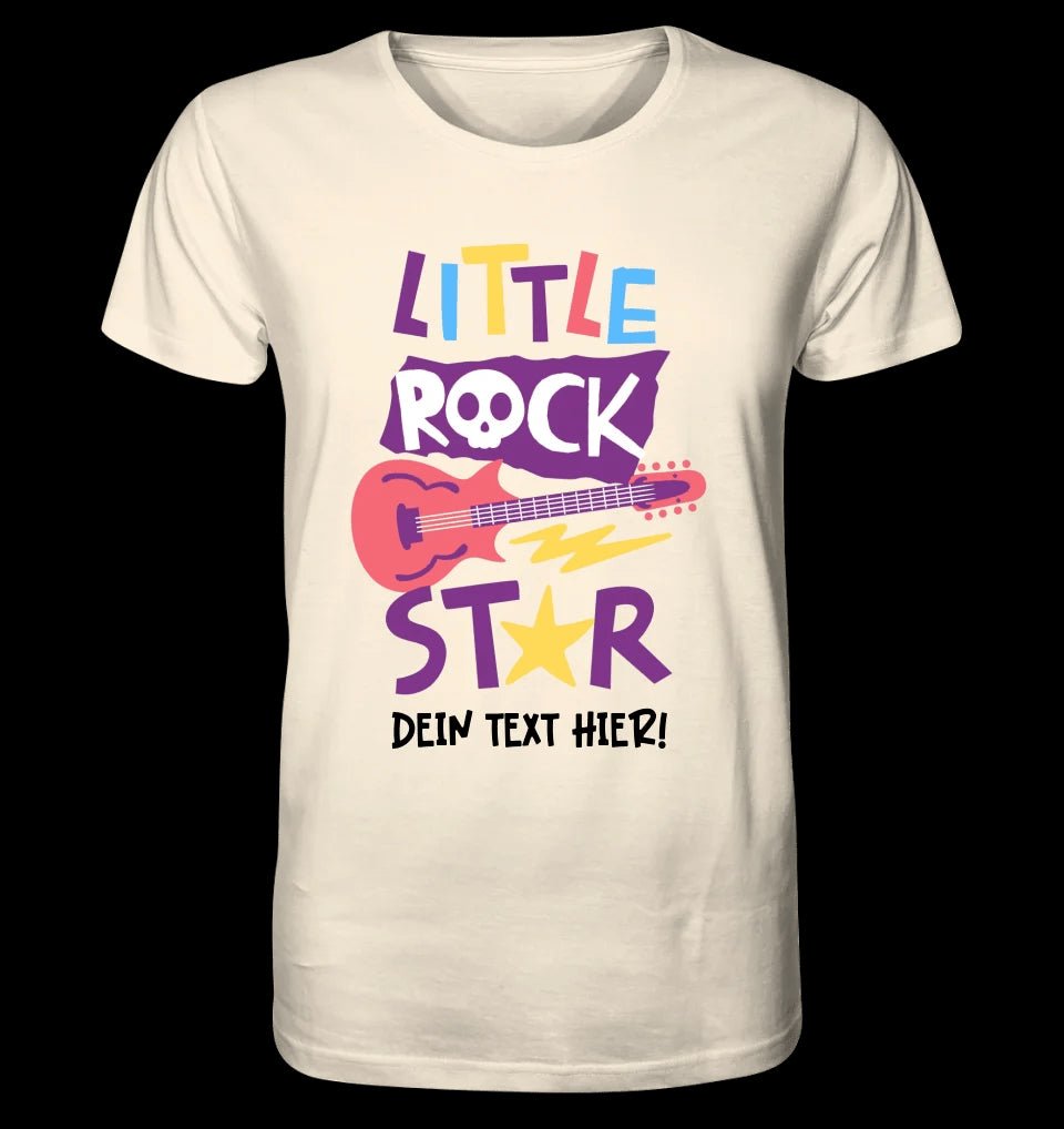 Little Rock Star 2 Motive wählbar • Unisex Premium T-Shirt XS-5XL aus Bio-Baumwolle für Herren & Damen • personalisiert • Motivprodukt