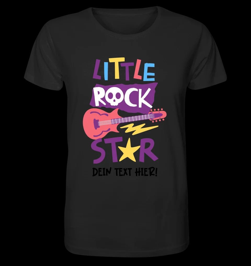 Little Rock Star 2 Motive wählbar • Unisex Premium T-Shirt XS-5XL aus Bio-Baumwolle für Herren & Damen • personalisiert • Motivprodukt