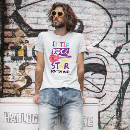 Little Rock Star 2 Motive wählbar • Unisex Premium T-Shirt XS-5XL aus Bio-Baumwolle für Herren & Damen • personalisiert • Motivprodukt